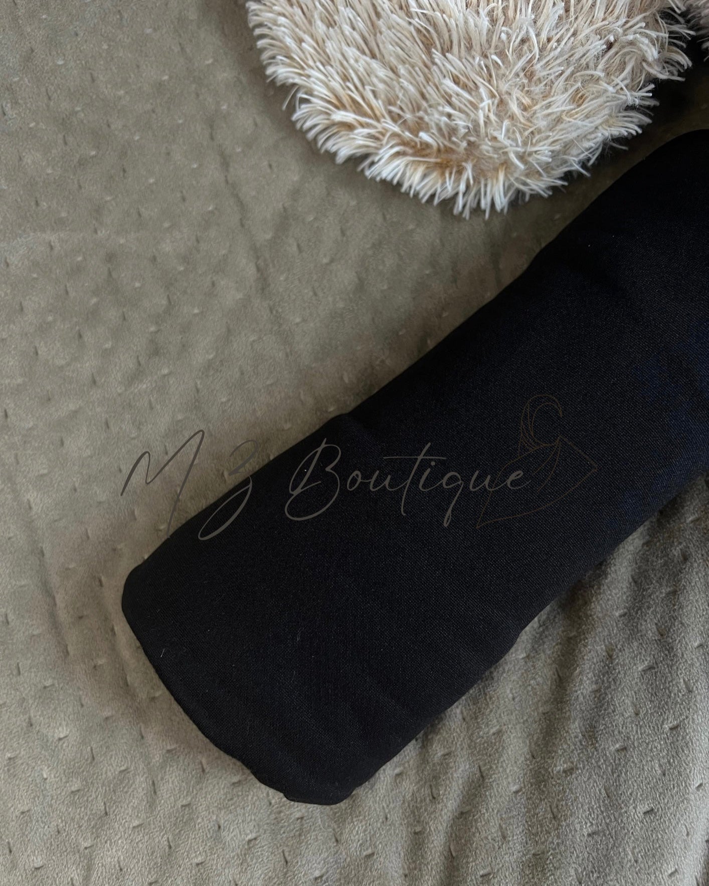 Voile en Jersey - Noir