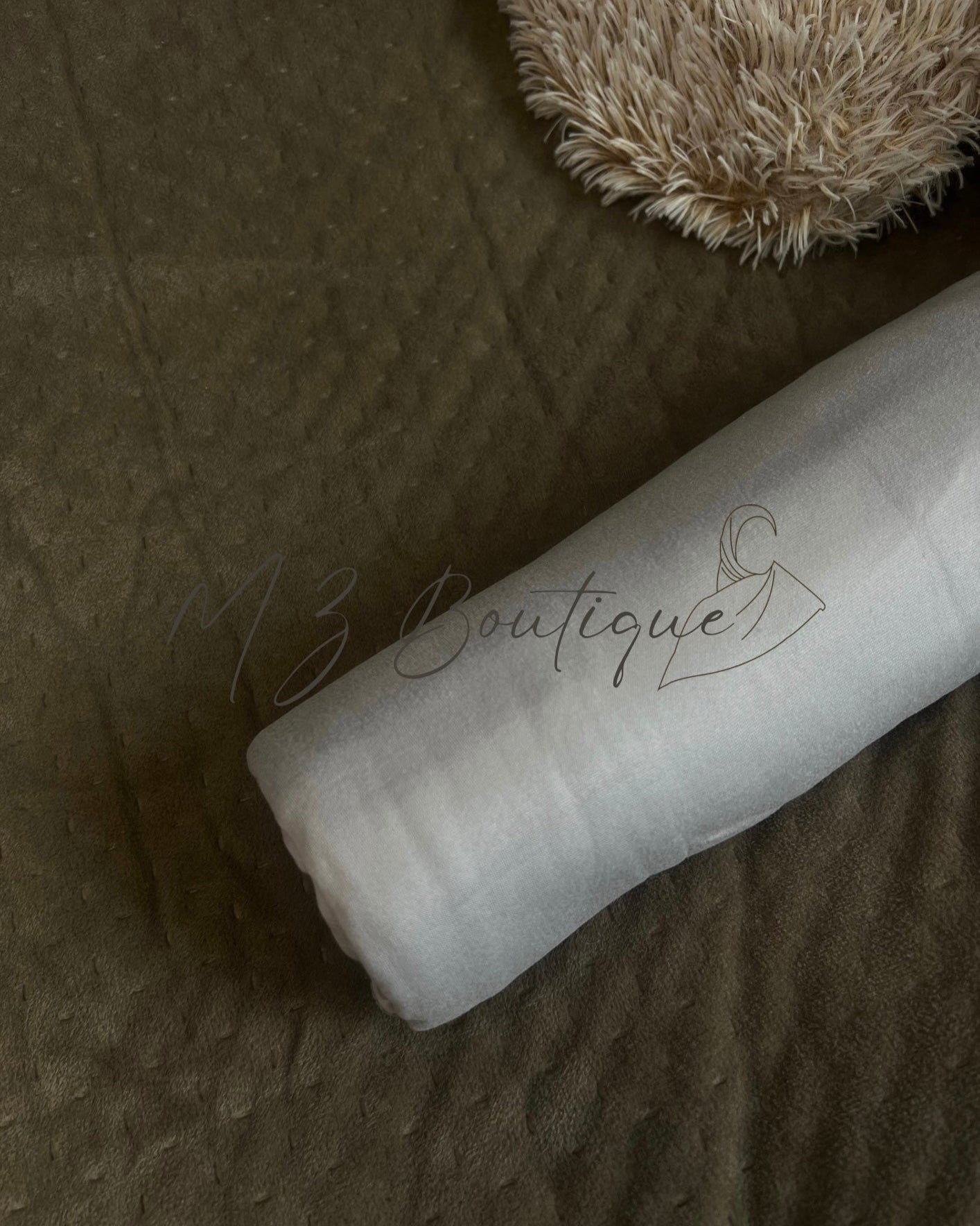 Voile en Jersey - Gris Clair