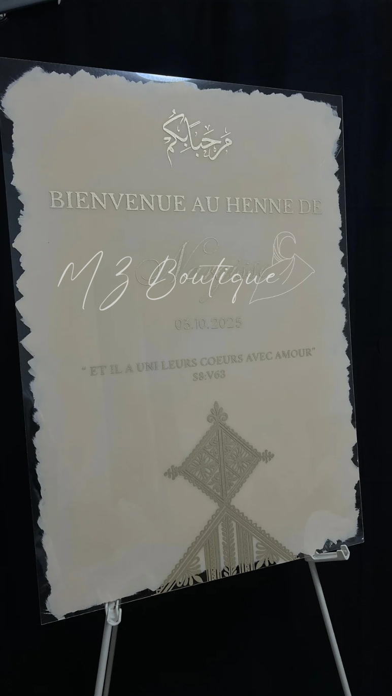 Panneau Henne Nargisse