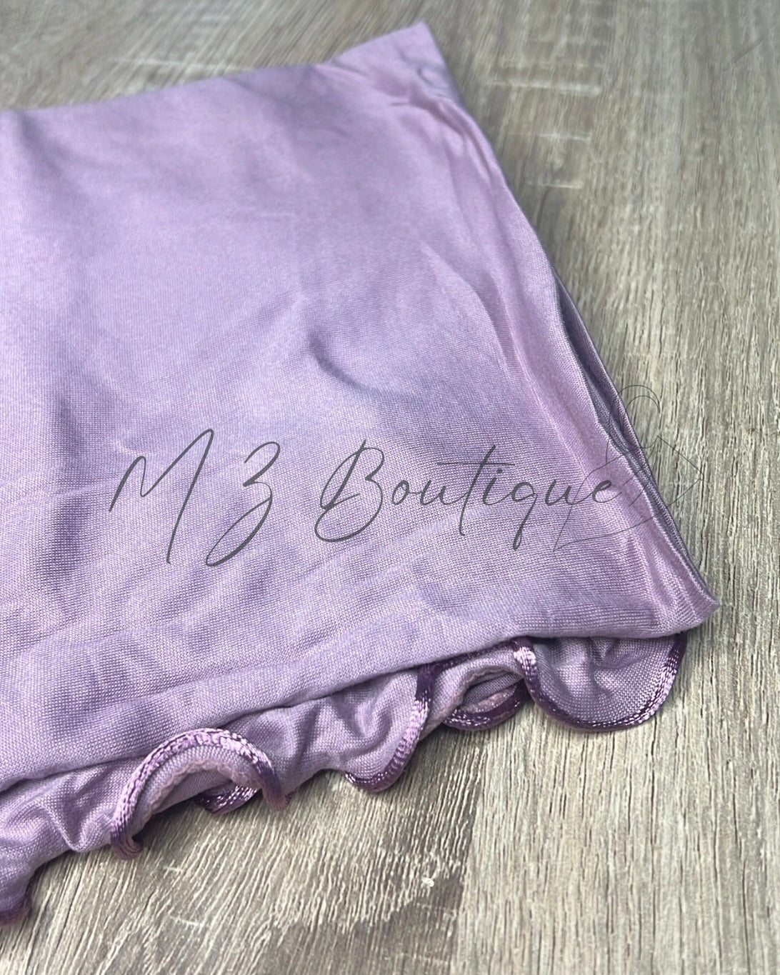 Voile en Jersey frisé - Violet