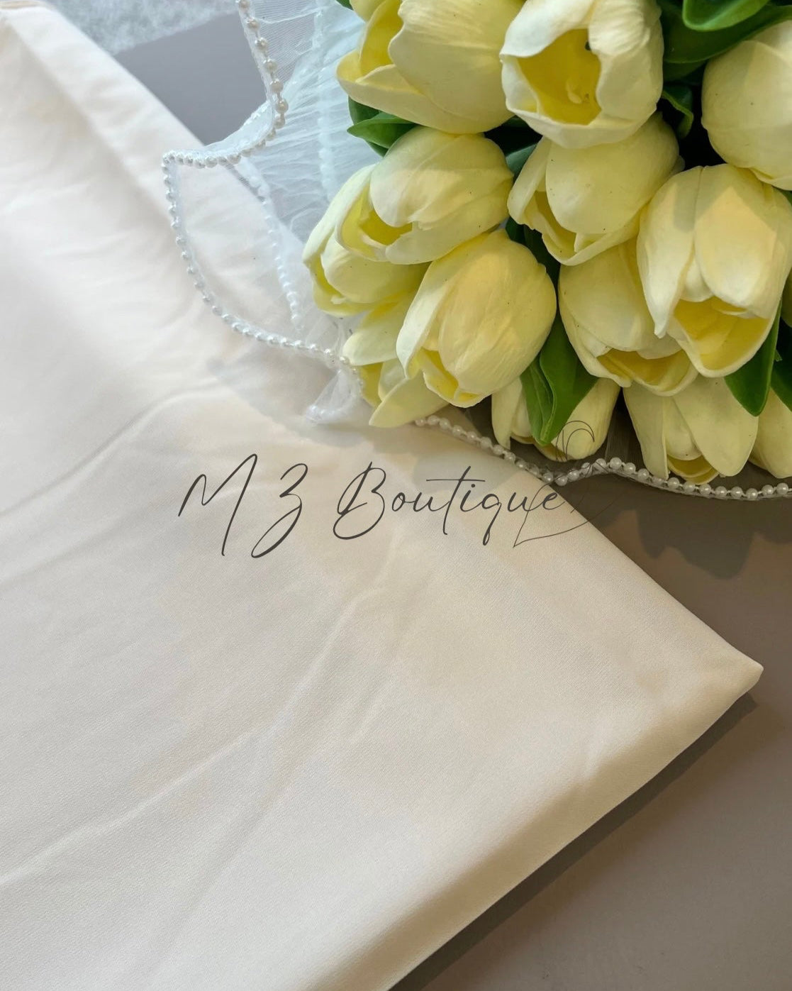 Voile en Soie de Médine - Beige