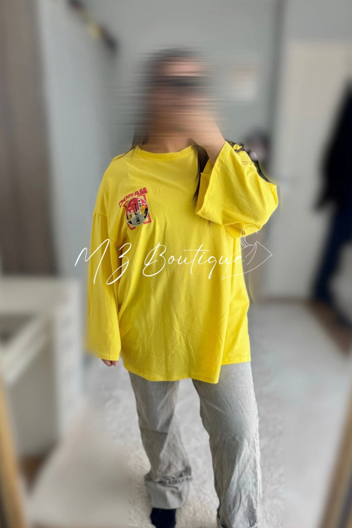 Haut Maroc Manches Longues - Jaune