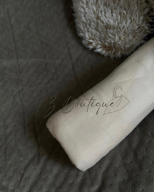 Voile en Jersey - Beige