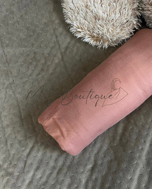 Voile en Jersey - Rose foncé