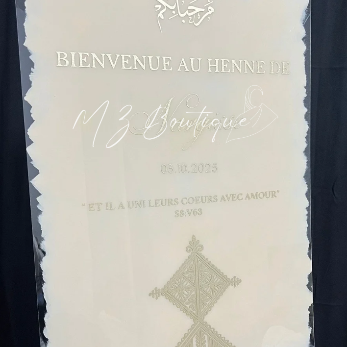 Panneau Henne Nargisse