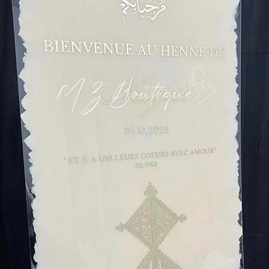 Panneau Henne Nargisse