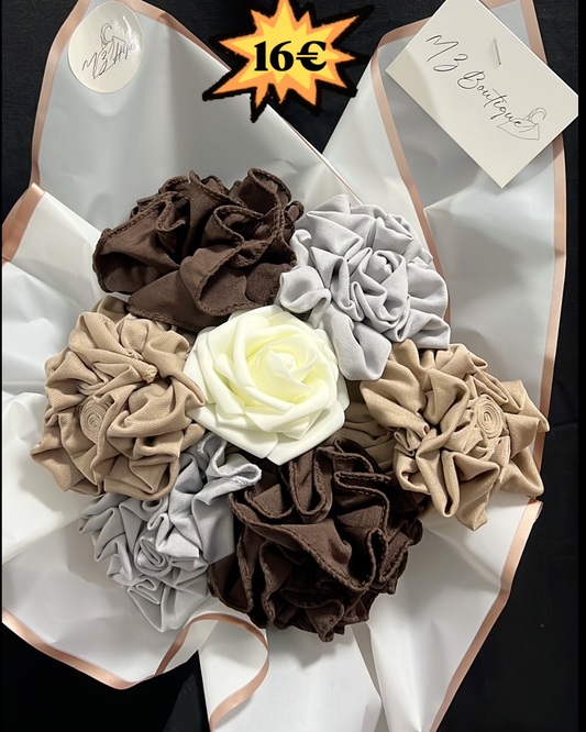 Bouquet de 3 voiles en jersey premium