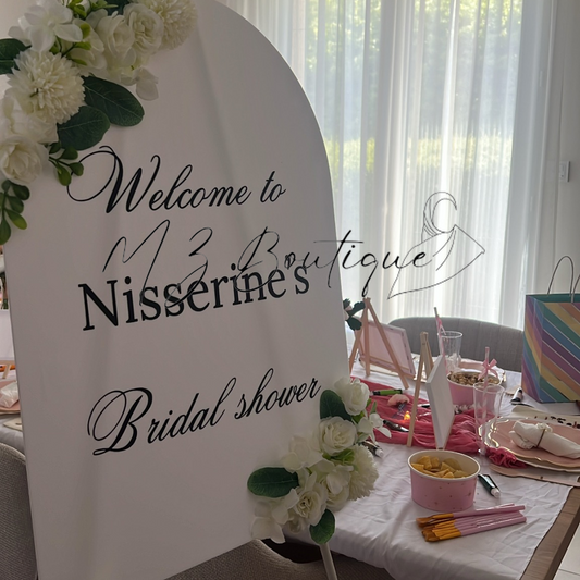 Panneau Bridal Shower