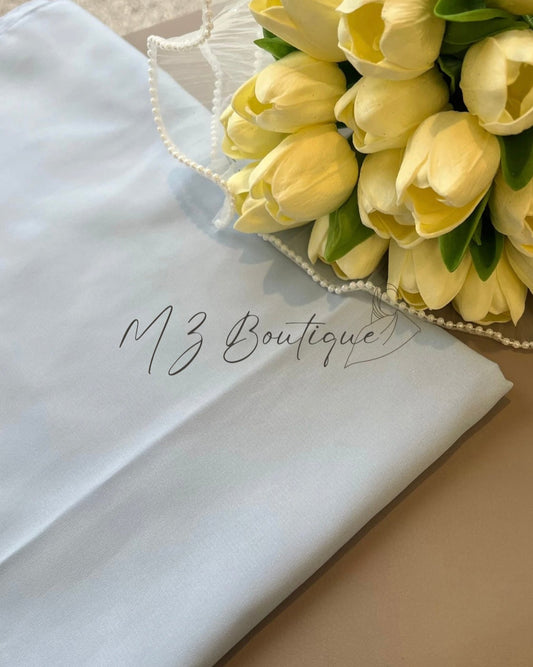 Voile en Soie de Médine - Bleu Ciel