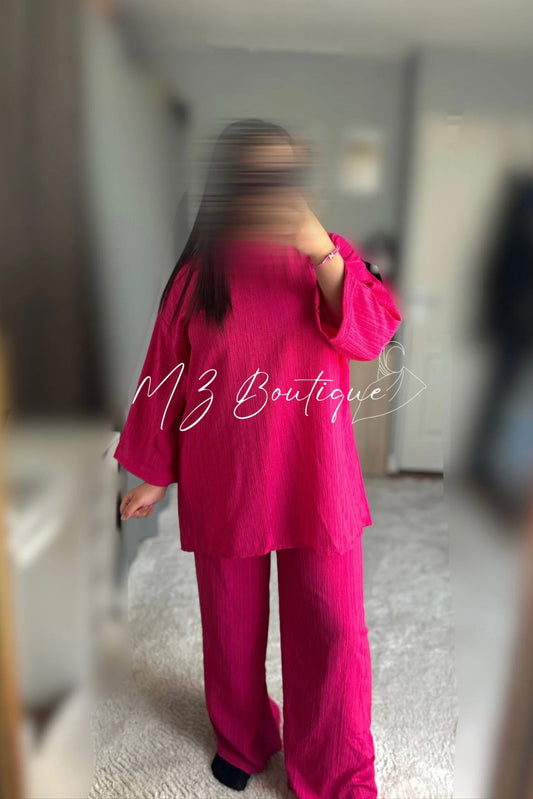 Ensemble Kayna - Fuchsia
