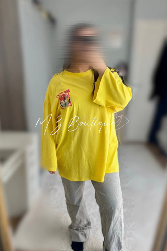 Haut Maroc Manches Longues - Jaune